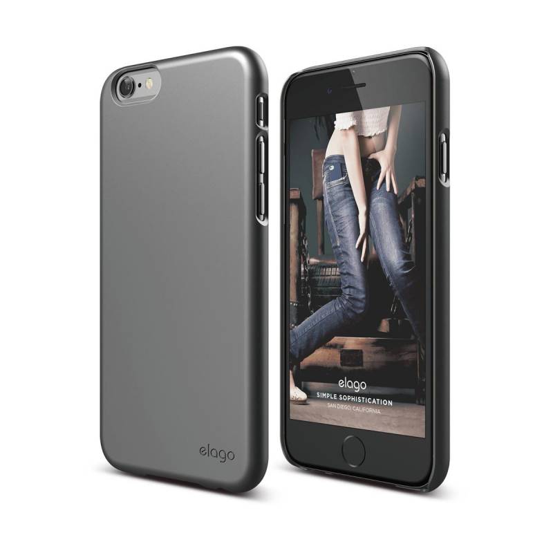 
                                                                                    ELAGO S6+ Slim Fit 2 Case Soft Touch Dark Gray                                        