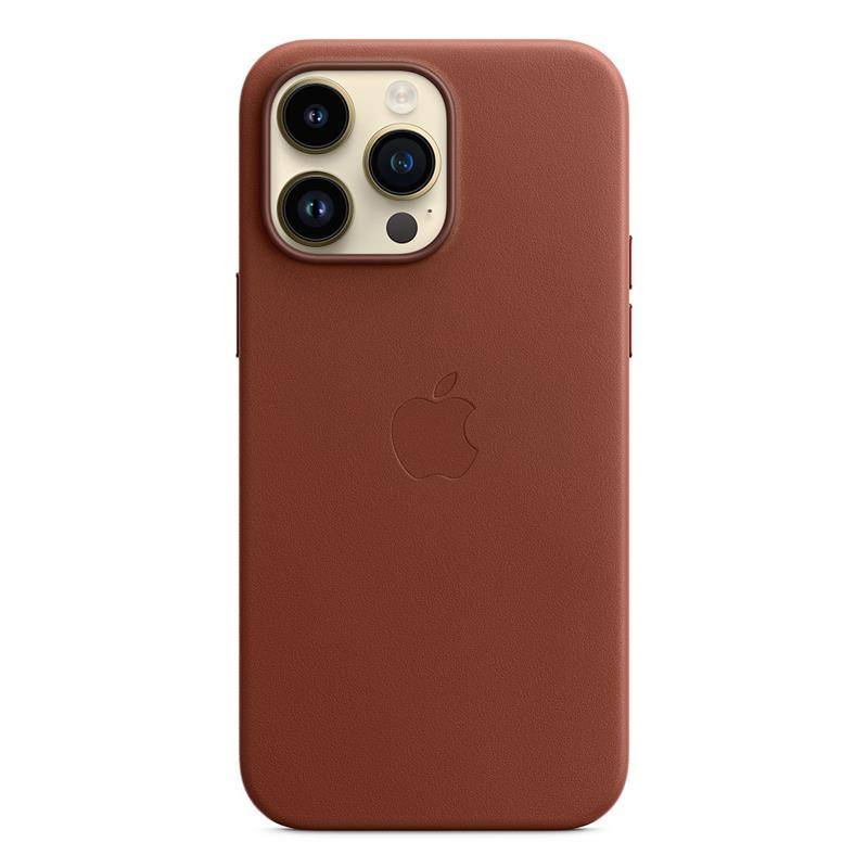 
                                                                                    Apple iPhone 14 Pro Max Leather Case with MagSafe - Umber                                        