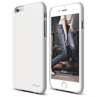 ELAGO S6 Slim Fit 2 Case obal pre iPhone 6 White