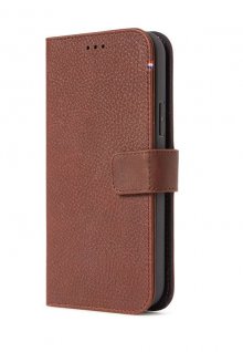 Decoded púzdro Leather Wallet Case pre iPhone 12/12 Pro - Brown