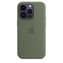 Apple iPhone 14 Pro Silicone Case with MagSafe - Olive