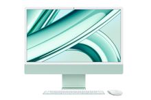 iMac 24" 4.5K Apple M3 8-core CPU 10-core GPU 8GB 512GB GBE Green