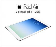 iPad Air v predaji od 1.11.2013!