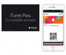 iTunes Pass - pridajte si kredit