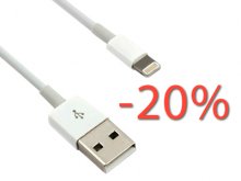 Akcia týždňa - Lightning kábliky o 20% lacnejší!