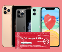 Darčeková poukážka k iPhone