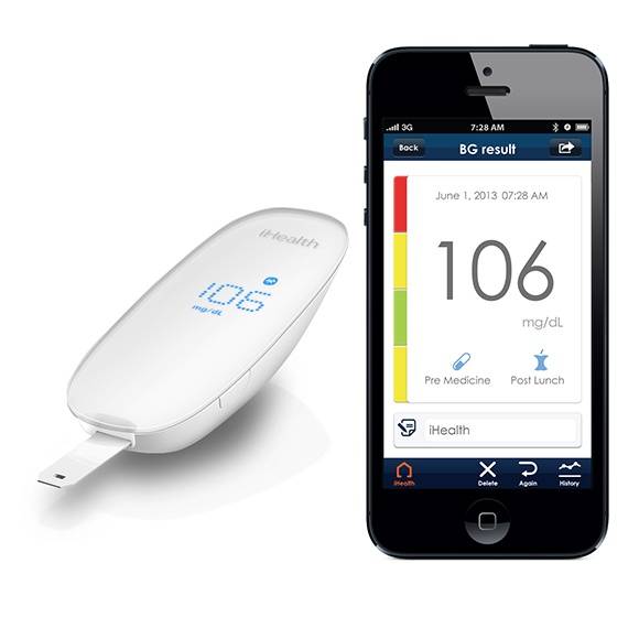 iHealth GLUKO BG5 bezdrôtový glukometer