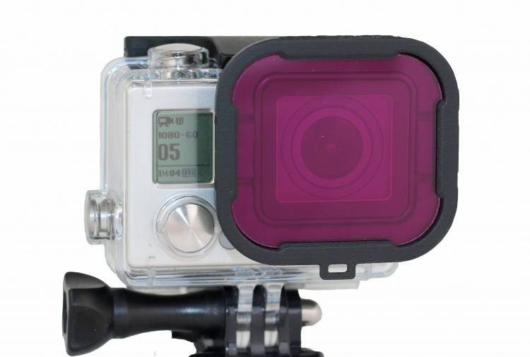 POLAR PRO MAGENTA FILTER - GOPRO HERO3+