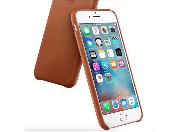 iPhone 6s Leather Case Saddle Brown
