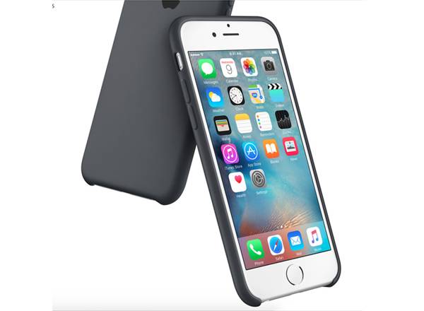 iPhone 6s Silicone Case Charcoal Gray