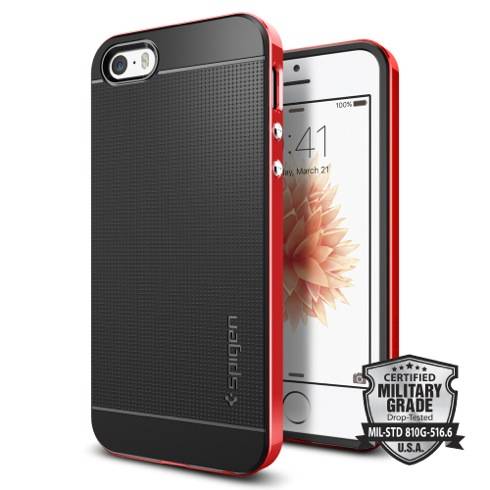 Spigen kryt Neo Hybrid pre iPhone 5/5s/SE - Dante Red