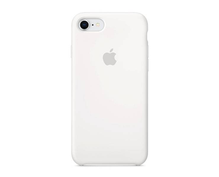 
                                                                                    Apple iPhone 8/7/SE Silicone Case - White                                         