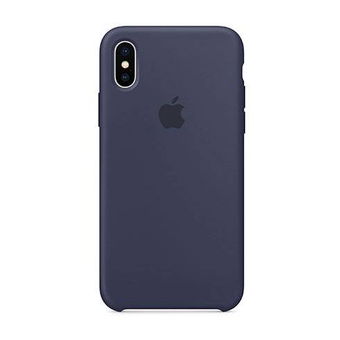 Apple iPhone X/XS Silicone Case - Midnight Blue