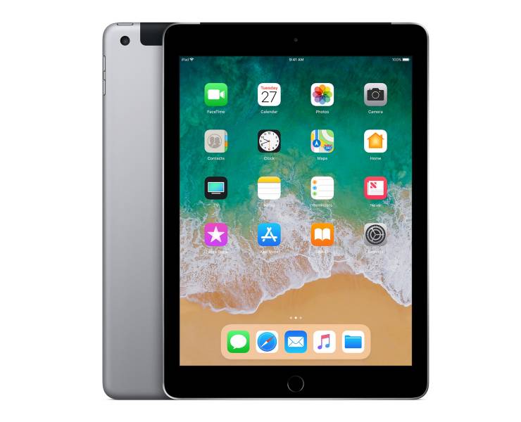 iPad 9.7 inch 128 GB WiFi + Cellular Space Gray