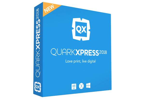 QuarKXPress 2018 upgrade z V3 - 2016 CZ