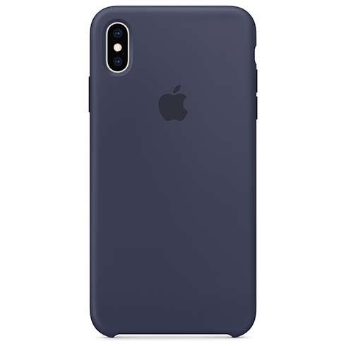 Apple iPhone XS Max Silicone Case - Midnight Blue