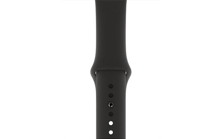 Apple Watch 44mm Black Sport Band - M/L & X/L