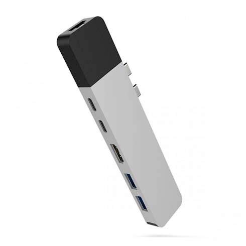 Hyper USB-C Hub HyperDrive Net 6-in-2 - Silver