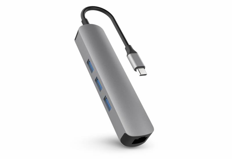 HyperDrive 6-in-1 USB-C Hub Space Gray
