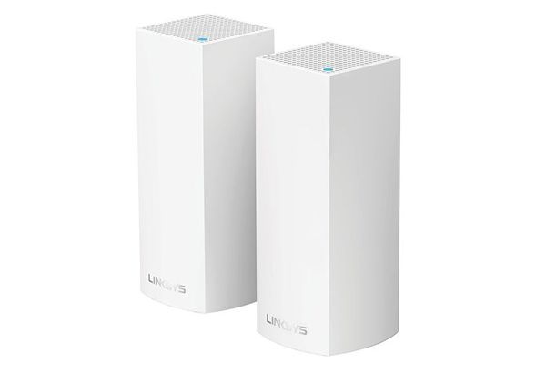 Linksys Velop Whole Home Intelligent Mesh WiFi System, Tri-Band, 2-pack (AC4400)