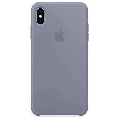 Apple iPhone XS Max Silicone Case - Lavender Gray