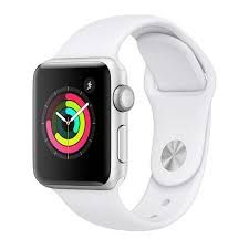 Watch Series 3 GPS 42mm Silver Aluminium with White Sport Band