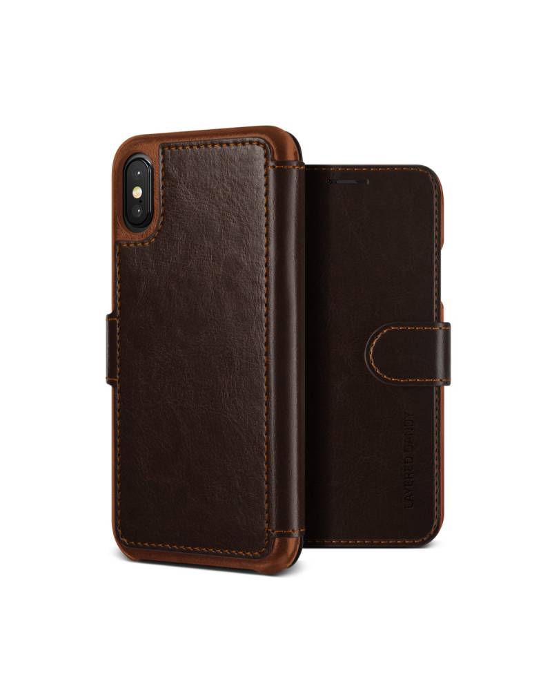 Verus Layered Dandy Pro iPhone X/Xs – Dark Brown