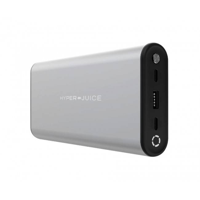 HyperJuice 130W duálna USB-C powerbanka, Silver