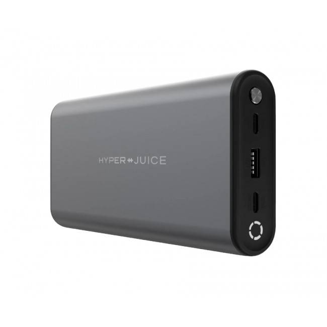 HyperJuice 130W duálna USB-C powerbanka,Space Gray