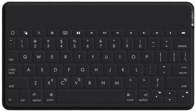 Logitech Keys-To-Go, klávesnica bluetooth, čierna