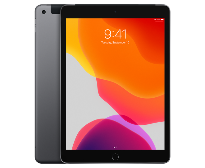 iPad 10.2 inch 128 GB WiFi + Cellular Space Gray