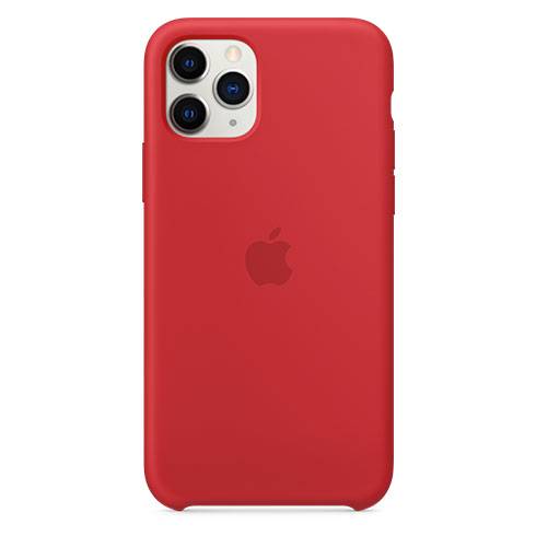 Apple iPhone 11 Pro Silicone Case - (PRODUCT)RED