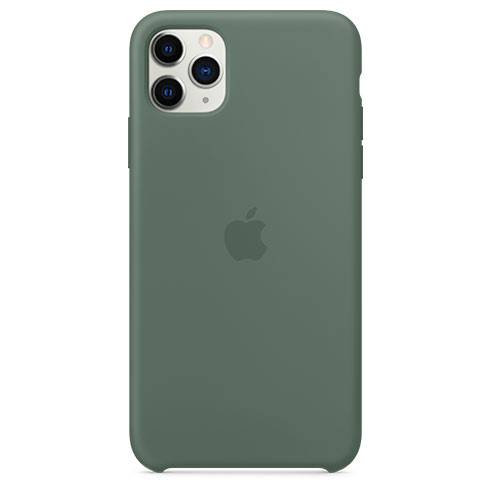 Apple iPhone 11 Pro Max Silicone Case - Pine Green