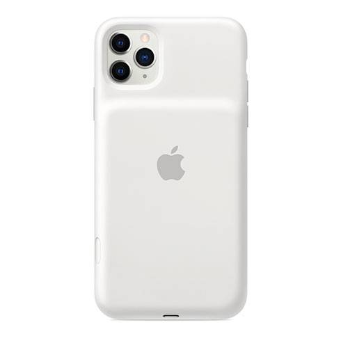 Apple iPhone 11 Pro Max Smart Battery Case with Wireless Charging - White