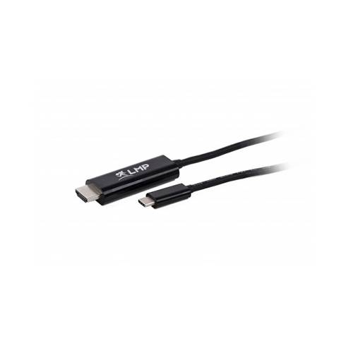 
                                                                                    LMP kábel USB-C to HDMI 2.0 4K 60Hz, 1.8 m - Black                                        