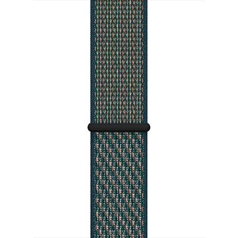 Apple Watch 44mm Hyper Crimson/Neptune Green Nike Sport Loop