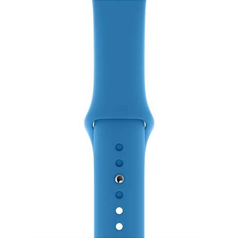 Apple Watch 44mm Surf Blue Sport Band - Regular