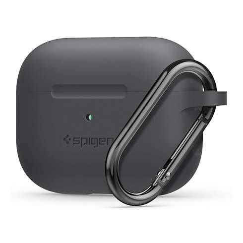 Spigen puzdro Silicone Case pre Apple Airpods Pro - Charcoal
