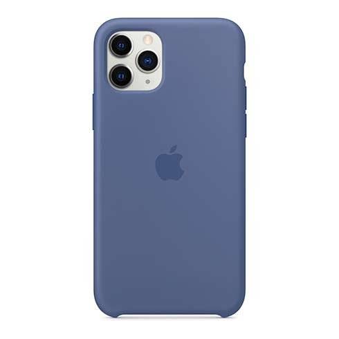 Apple iPhone 11 Pro Silicone Case - Linen Blue