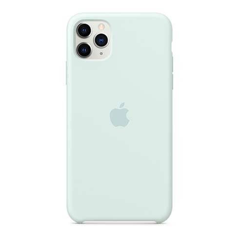 Apple iPhone 11 Pro Max Silicone Case - Seafoam