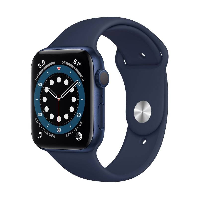 Watch Series 6 GPS, 40mm Blue Aluminium Case with Deep Navy Sport Band