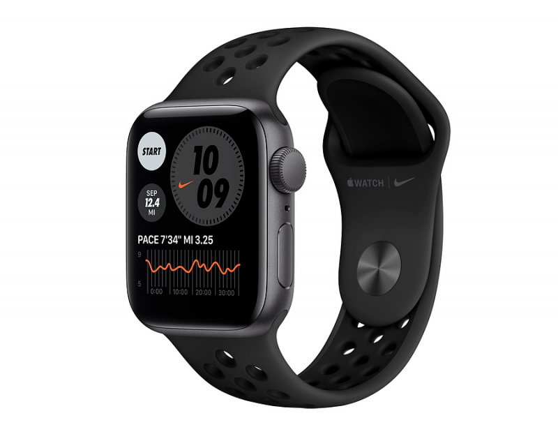 Watch Nike Series 6 GPS, 40mm Space Gray Aluminium Case with Anthracite/Black Nike Sport Band