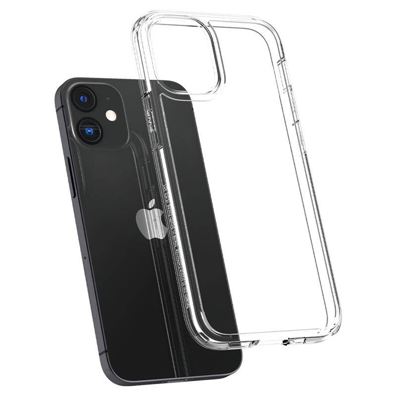 Spigen kryt Ultra Hybrid pre iPhone 12 mini - Clear