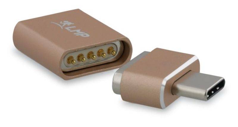 
                                                                                    LMP Magnetic Safety adapter USB-C - Gold                                        