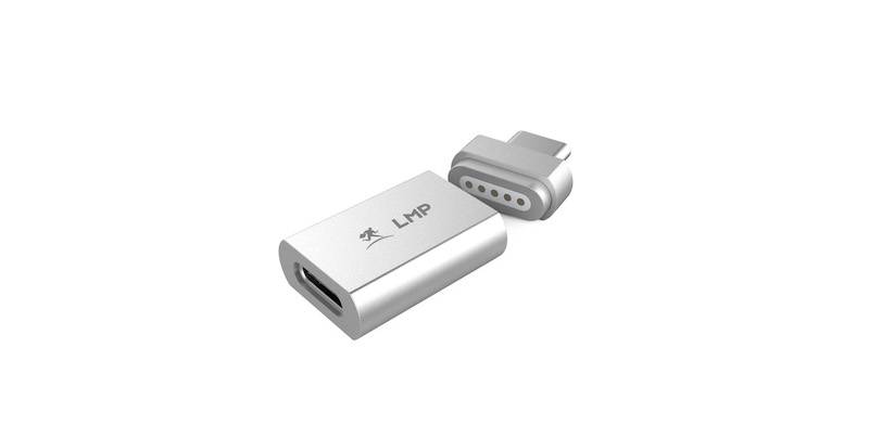 
                                                                                    LMP Magnetic Safety adapter USB-C - Silver                                        