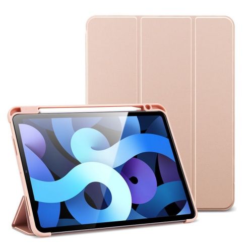 ESR obal Silicon Rebound Pencil pre iPad Air 10.9" 2020 - Rose Gold