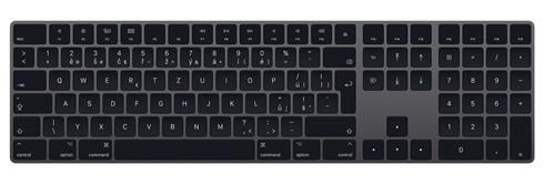 Apple Magic Keyboard s numerickou klávesnicou SK Space Gray