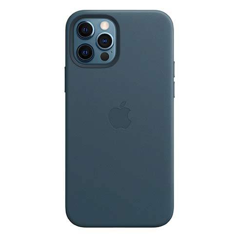 
                                                                                    Apple iPhone 12/12 Pro Leather Case with MagSafe - Baltic Blue                                        