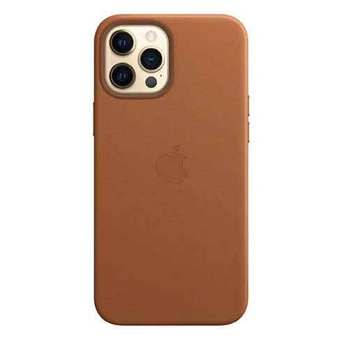 Apple iPhone 12 Pro Max Leather Case with MagSafe - Saddle Brown