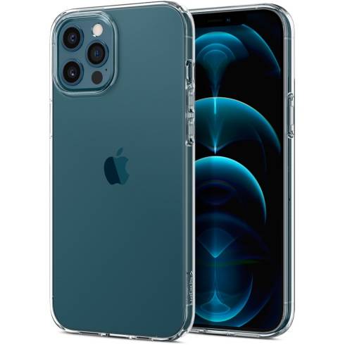 Spigen kryt Crystal Flex pre iPhone 12 Pro Max - Clear